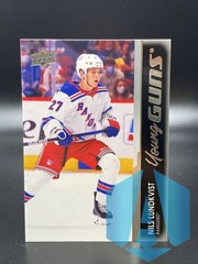 2021-22 Upper Deck Young Guns Series 2 Nils Lundkvist #456 RC Rangers
